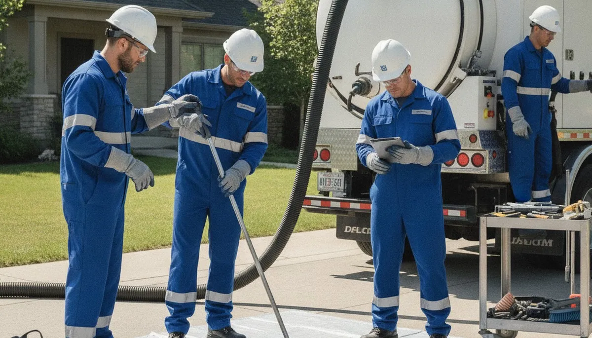 Septic tank cleaning service for Oak Park, IL homes by On Call Plumbers